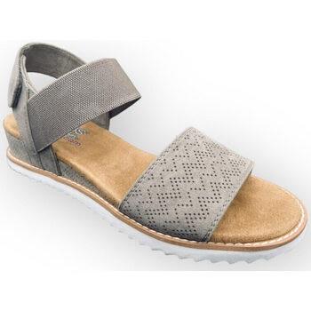 Sandales Skechers Sandale Compensée Taupe