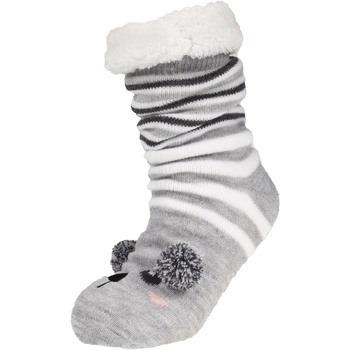 Chaussettes Isotoner Chaussettes Femme pompons Ours