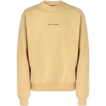 Sweat-shirt Daily Paper Sweatshirt en coton beige