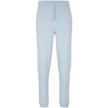 Jogging BOSS Pantalon de jogging bleu clair en coton