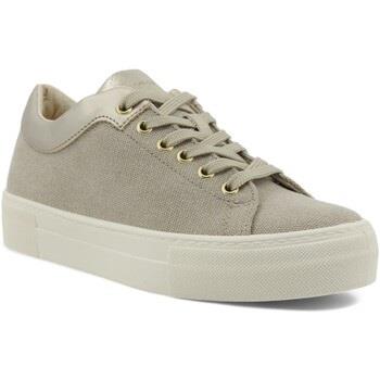 Chaussures Geox Claudin Sneaker Donna Beige D35VWA01054C5000