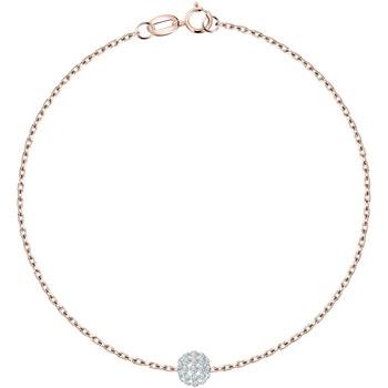 Bijoux Cleor Bracelet en argent 925/1000 et cristal