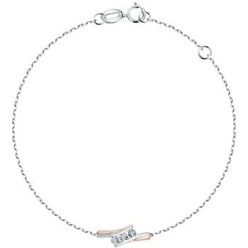 Bracelets Cleor Bracelet en or 375/1000 et diamant