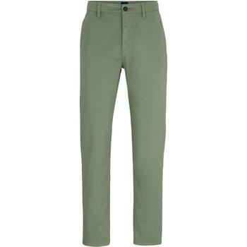 Pantalon BOSS Satin Chino Vert