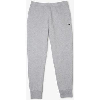Jogging Lacoste Pantalon de jogging gris coton bio