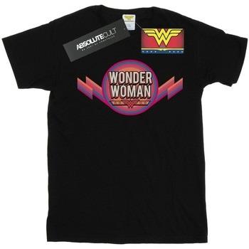 T-shirt enfant Dc Comics Wonder Woman Rainbow Logo