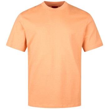 T-shirt BOSS T-SHIRT ORANGE RELAXED FIT EN JERSEY DE COTON À LOGO IMPR...
