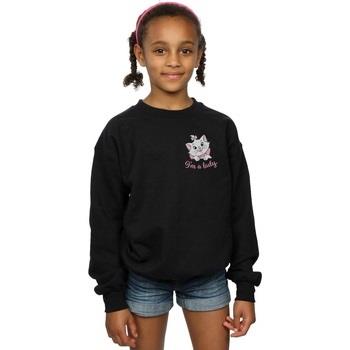 Sweat-shirt enfant Disney Aristocats Marie I'm A Lady Breast Print