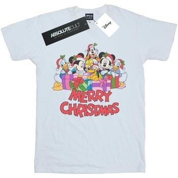 T-shirt enfant Disney Mickey Mouse And Friends Christmas