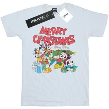 T-shirt enfant Disney Mickey And Friends Winter Wishes