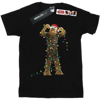 T-shirt enfant Disney Chewbacca Christmas Lights