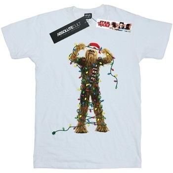 T-shirt enfant Disney Chewbacca Christmas Lights