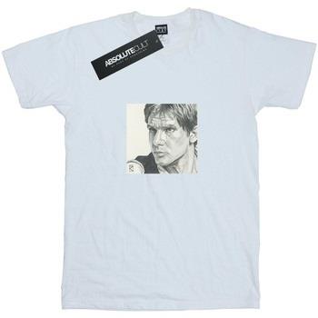 T-shirt enfant Disney Han Solo Drawing