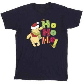T-shirt enfant Disney Winnie The Pooh Ho Ho Ho Scarf