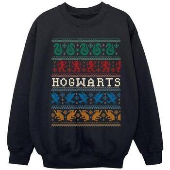 Sweat-shirt enfant Harry Potter Christmas Fair Isle Houses
