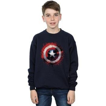 Sweat-shirt enfant Marvel Avengers Captain America Art Shield