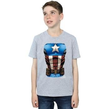 T-shirt enfant Marvel Captain America Chest Burst