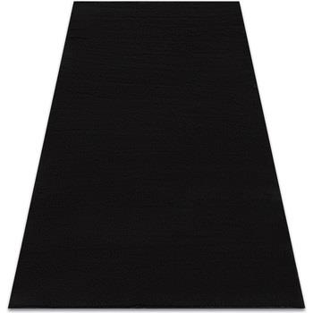 Tapis Rugsx Tapis de lavage moderne LINDO noir, antidérapant, 80x150 c...