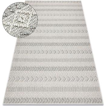 Tapis Rugsx Tapis JERSEY 19243 gris - Chevron, structurelles, 80x150 c...