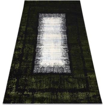 Tapis Rugsx Tapis JAVA moderne 1523 Cadre vert / 160x230 cm