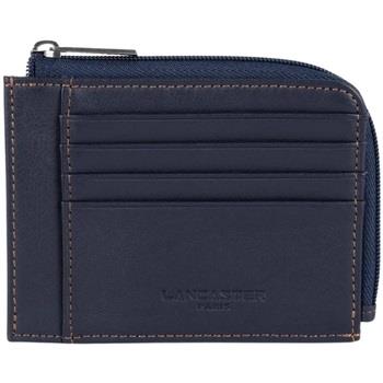 Portefeuille LANCASTER Porte cartes Ref 62111 Bleu fonce Camel 11*9*1 ...