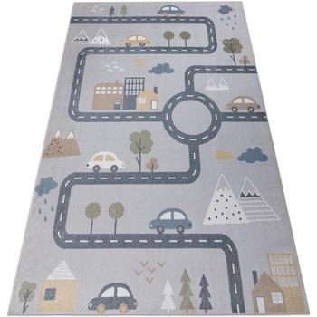 Tapis Rugsx Tapis BONO 726 rue, ville gris clair 80x150 cm