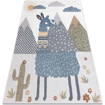 Tapis Rugsx Tapis BONO 8275 Lama crème / gris 80x150 cm