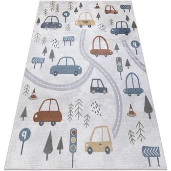 Tapis Rugsx Tapis BONO 8436 Voitures, rue crème / 80x150 cm