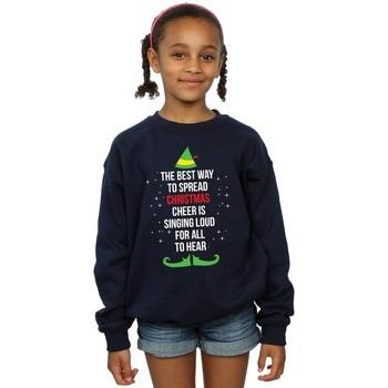 Sweat-shirt enfant Elf Christmas Cheer Text