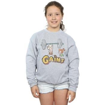 Sweat-shirt enfant The Flintstones Bam Bam Gains Distressed