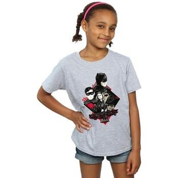 T-shirt enfant Dc Comics Batman TV Series Character Skyline