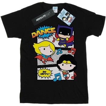 T-shirt enfant Dc Comics Chibi Super Friends Dance