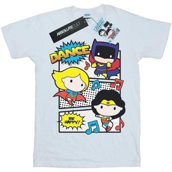 T-shirt enfant Dc Comics Chibi Super Friends Dance