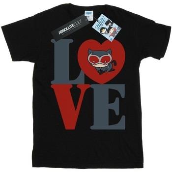 T-shirt enfant Dc Comics Chibi Catwoman Love