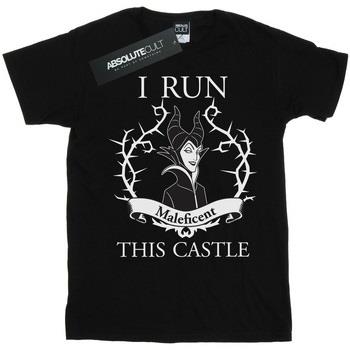 T-shirt Maleficent I Run This Castle