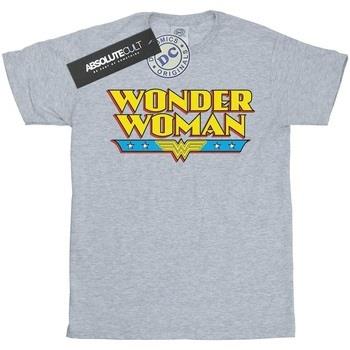 T-shirt enfant Dc Comics Wonder Woman Text Logo