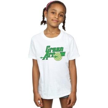T-shirt enfant Dc Comics Green Arrow Text Logo