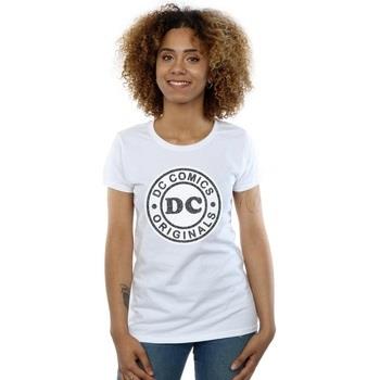 T-shirt Dc Comics DC Originals Crackle Logo