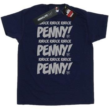 T-shirt The Big Bang Theory Sheldon Knock Knock Penny