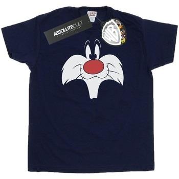 T-shirt enfant Dessins Animés Sylvester Big Face