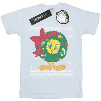T-shirt enfant Dessins Animés Tweety Pie Christmas Fair Isle