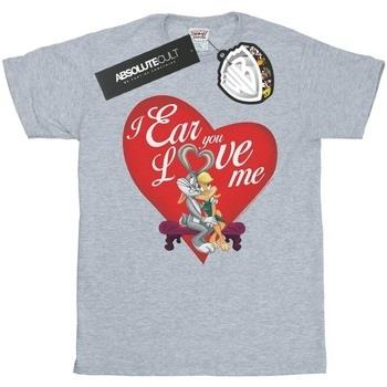 T-shirt enfant Dessins Animés Bugs Bunny And Lola Valentine's Day Love...