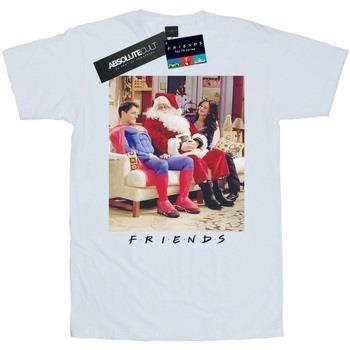 T-shirt Friends Superman And Santa