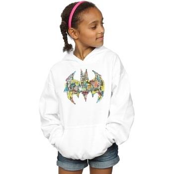 Sweat-shirt enfant Dc Comics Batman Batgirl Logo Collage