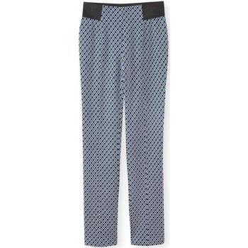 Pantalon Daxon by - Pantalon en maille jacquard