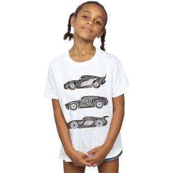 T-shirt enfant Disney Cars Text Racers