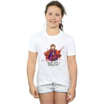 T-shirt enfant Disney Frozen 2 Anna Seek The Truth Wind