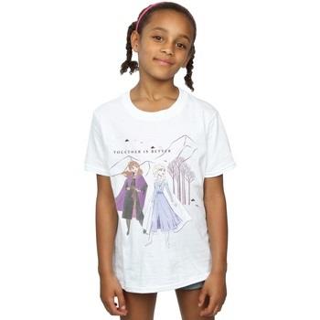 T-shirt enfant Disney Frozen 2 Elsa Anna Better Together