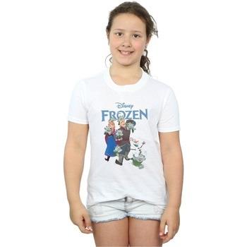 T-shirt enfant Disney Frozen Happy Trolls