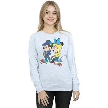 Sweat-shirt Disney Mickey And Minnie Mouse Pose